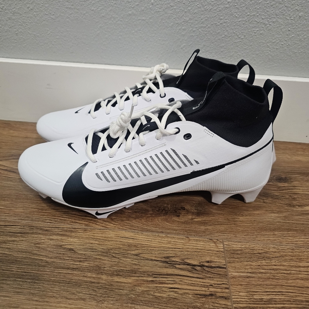New Nike Vapor Edge Pro 360 2 TB White/Black Football Cleats FN7759-100 Mens